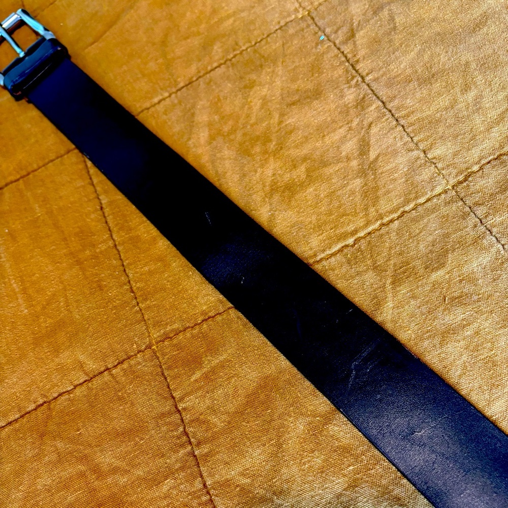 NWOT Buck Mason Men’s Belt Black Sz Large